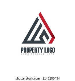 Initial Letter Property Design Logo