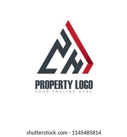 Initial Letter Property Design Logo