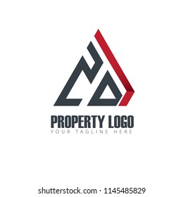 Initial Letter Property Design Logo