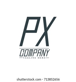 Initial Letter PX Design Logo Template