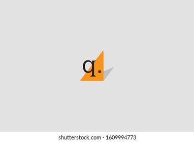 Initial letter Q with Abstract Design Logo Template. Vector Illustration