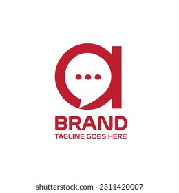 Initial Letter Q Chat Logo Template Design Vector, Business Concept, Creative Symbol