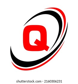 Initial Letter Q Logo Company Name Simple and Modern Logotype Design for Business and Company Identity