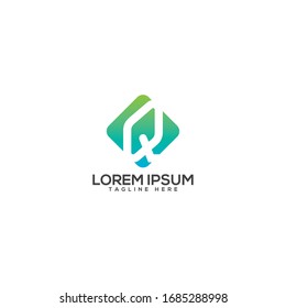 Anfangsbuchstaben Q Logo Design Template Element.