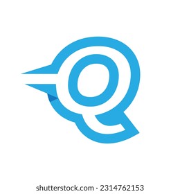 Initial letter Q logo Design Vector