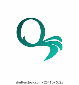 Initial Letter Q Logo Design. Q Logo Design. Letter Q symbol.
Letter Q. Initial Letter.
