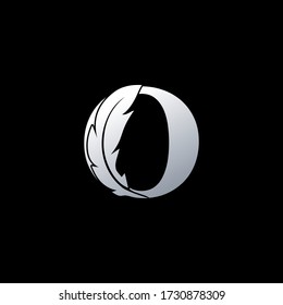 Initial Letter Q Logo with feather. Trendy Design concept  luxury feather element and Letter Q for corperate, lawyer, notary, firm and more brand identity.