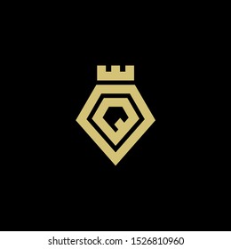 initial letter of the Q logo icon, inspiring logo designs for companies Vector