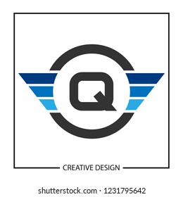 Initial Letter Q Logo Template Vector Design