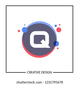 Initial Letter Q Logo Template Vector Design
