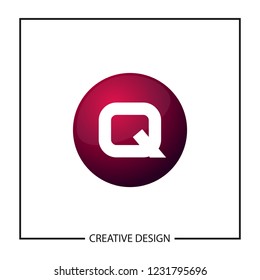 Initial Letter Q Logo Template Vector Design