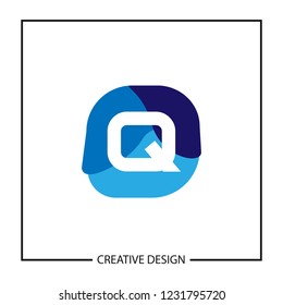 Initial Letter Q Logo Template Vector Design