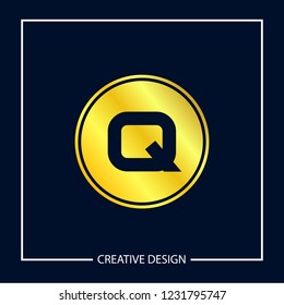 Initial Letter Q Logo Template Vector Design