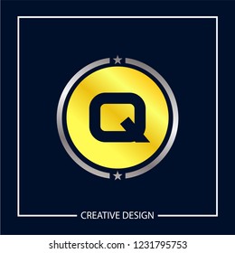 Initial Letter Q Logo Template Vector Design