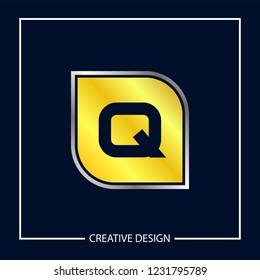 Initial Letter Q Logo Template Vector Design