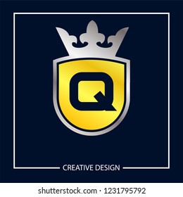Initial Letter Q Logo Template Vector Design