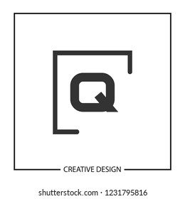 Initial Letter Q Logo Template Vector Design