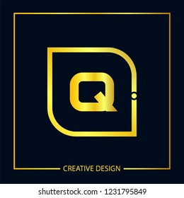Initial Letter Q Logo Template Vector Design