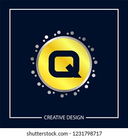 Initial Letter Q Logo Template Vector Design