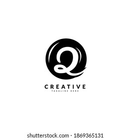 Initial Letter Q logotype. Luxury design for Company and Business logo.