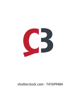 Initial Letter QB Design Logo