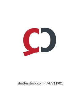 Initial Letter QC Design Logo