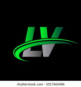 initial letter QG logotype company name colored green and black swoosh design. vector logo for business and company identity.