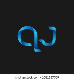 Initial Letter QJ Logo Design