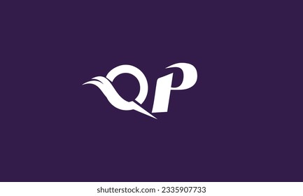 Initial Letter QP Logo - Simple Business Logo