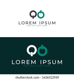 Initial Letter QQ Design Logo Template