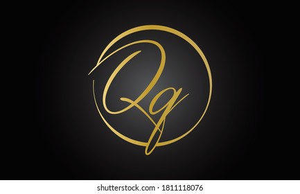 Initial letter QQ logo design with modern business typography vector template. Creative isolated QQ letter logo design