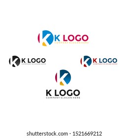 Initial Letter R Logo Design Vector	Template