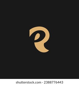 Initial Letter R Logo Design Vector Template Graphic Alphabet Symbol for Corporate,
