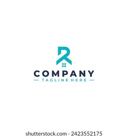 Anfangsbuchstaben R Logo-Design