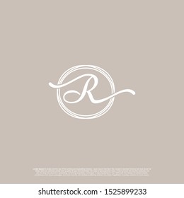 Initial Letter R Logo Sign Symbol Stock Vector (Royalty Free ...