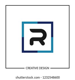 Initial Letter R Logo Template Vector Design