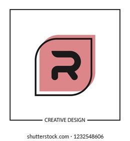 Initial Letter R Logo Template Vector Design