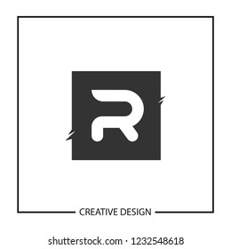 Initial Letter R Logo Template Vector Design