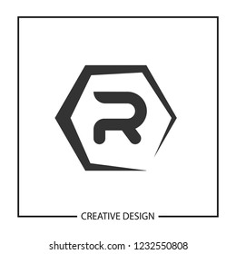 Initial Letter R Logo Template Vector Design