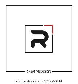 Initial Letter R Logo Template Vector Design