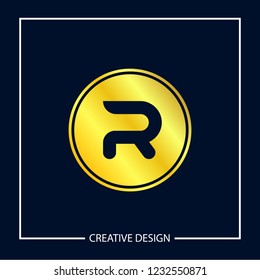 Initial Letter R Logo Template Vector Design