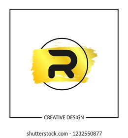 Initial Letter R Logo Template Vector Design