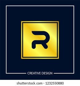 Initial Letter R Logo Template Vector Design