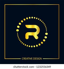 Initial Letter R Logo Template Vector Design