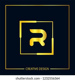 Initial Letter R Logo Template Vector Design