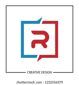 Initial Letter R Logo Template Vector Design