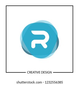 Initial Letter R Logo Template Vector Design