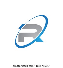 Anfangsbuchstaben oder moderne Vektorillustration des Logos