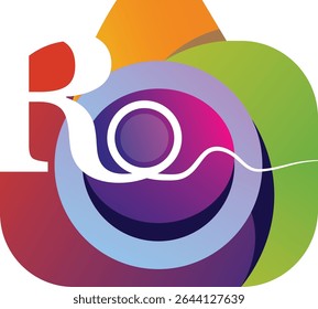Initial Letter R Photography Logo Camera Lens Concept. Photography Logo Combined Letter R Camera Sign Logo