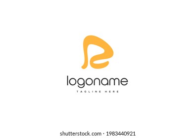 Initial Letter R spielbares Logo-Design